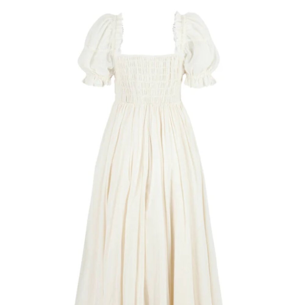 Selkie Cream Maxi Dress